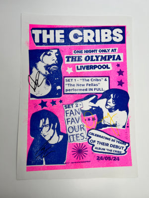 One Night Only At The Olympia poster - Signed