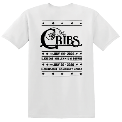 White Leeds & London 2026 T-Shirt