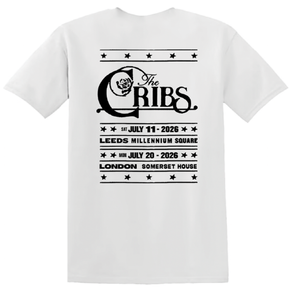 Load image into Gallery viewer, White Leeds &amp; London 2026 T-Shirt
