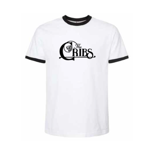 Ringer Logo White w/ Black T-Shirt