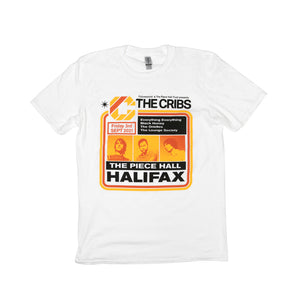 The Cribs Halifax Piece Hall T-Shirt - White