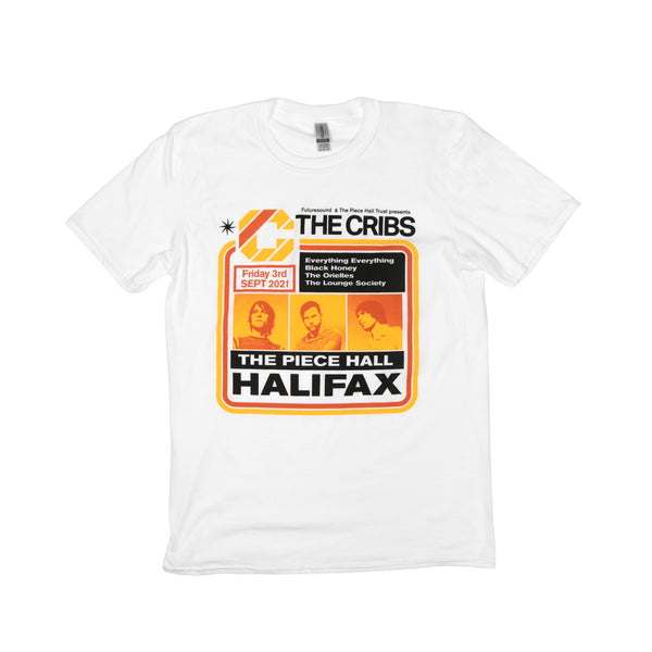 Load image into Gallery viewer, The Cribs Halifax Piece Hall T-Shirt - White
