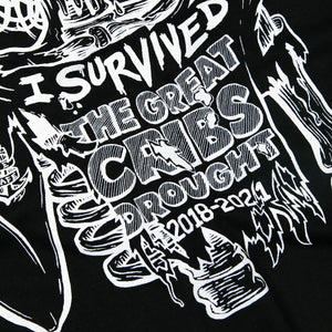I Survived The Drought - Black T-Shirt